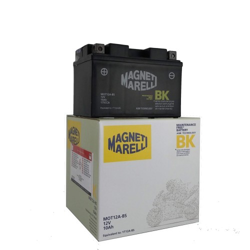 ΜΠΑΤΑΡΙΕΣ M.MARELLI YT12A-BS (MOT12A-BS) (4) (Χ/Ε) - (ΙΤΑ)