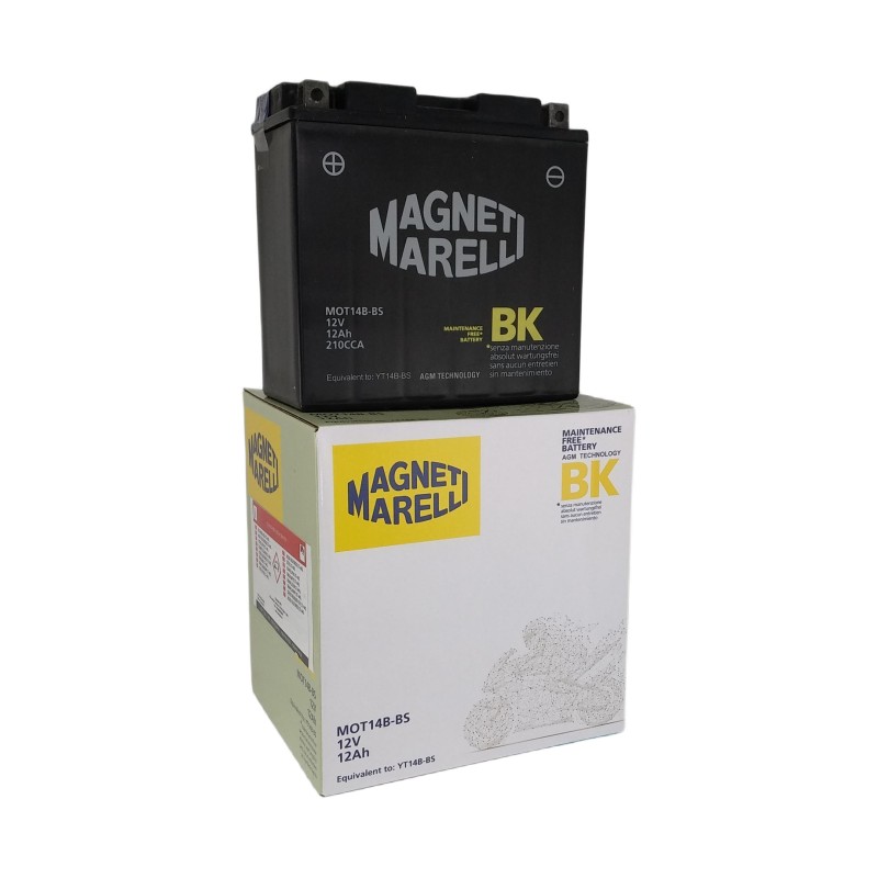 ΜΠΑΤΑΡΙΕΣ M.MARELLI YT14B-BS (MOT14B-BS)(4) (Χ/Ε) - (ΙΤΑ)