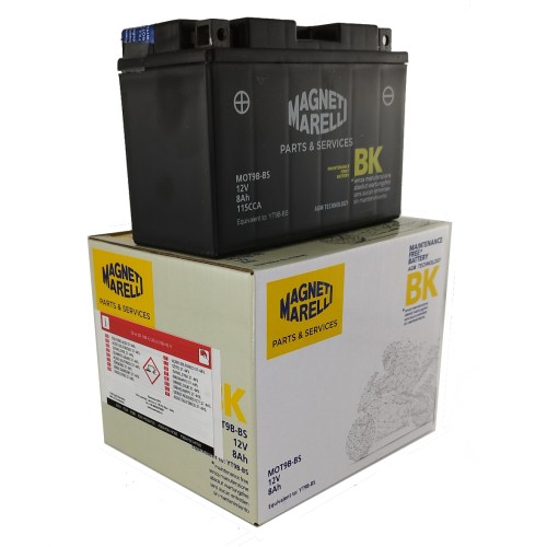 ΜΠΑΤΑΡΙΕΣ M.MARELLI YT9B-BS (MOT9BBS) (6) (Χ/Ε) - (ΙΤΑ)