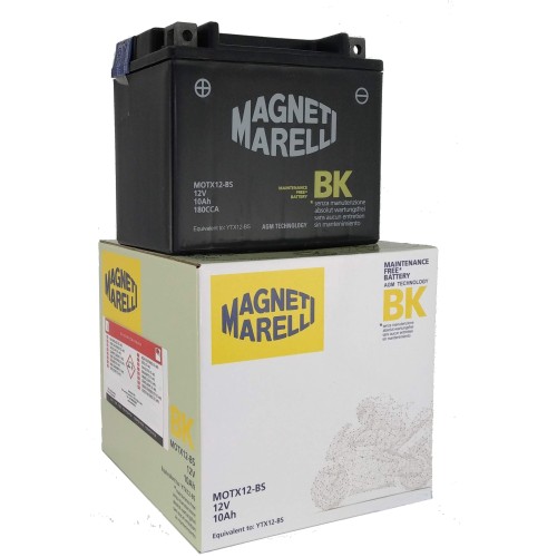 ΜΠΑΤΑΡΙΕΣ M.MARELLI YTX12-BS (MOTX12-BS)(4) (Χ/Ε) - (ΙΤΑ)