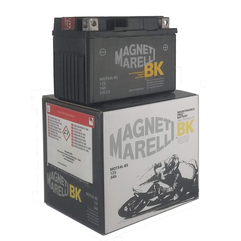 ΜΠΑΤΑΡΙΕΣ M.MARELLI YTX4L-BS (MOTX4LBS) (6) (Χ/Ε) - (ΙΤΑ)