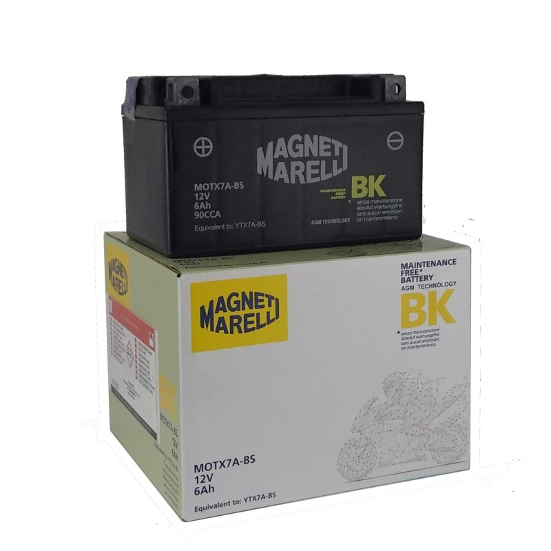 ΜΠΑΤΑΡΙΕΣ M.MARELLI YTX7A-BS (MOTX7A-BS) (4) (Χ/Ε) - (ΙΤΑ)