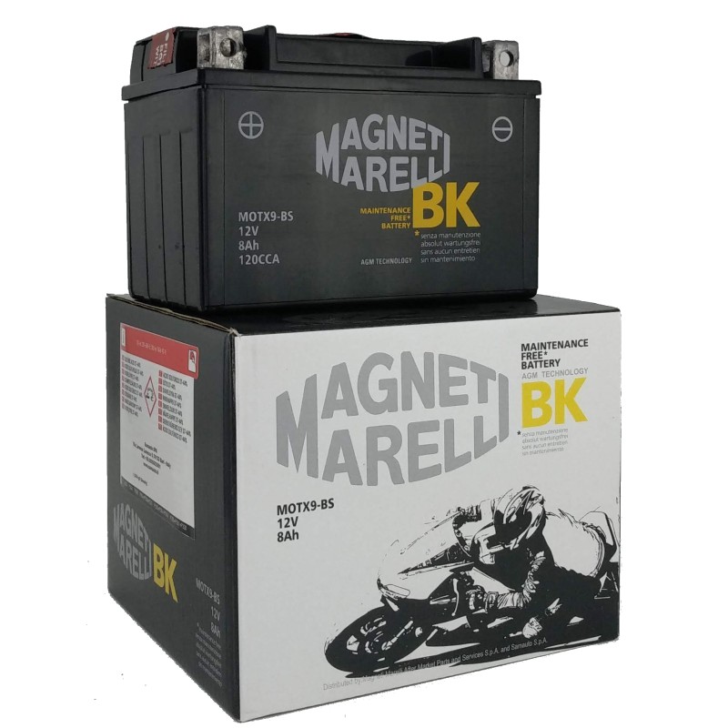 ΜΠΑΤΑΡΙΕΣ M.MARELLI YTX9-BS (MOTX9BS) (4) (Χ/Ε) - (ΙΤΑ)