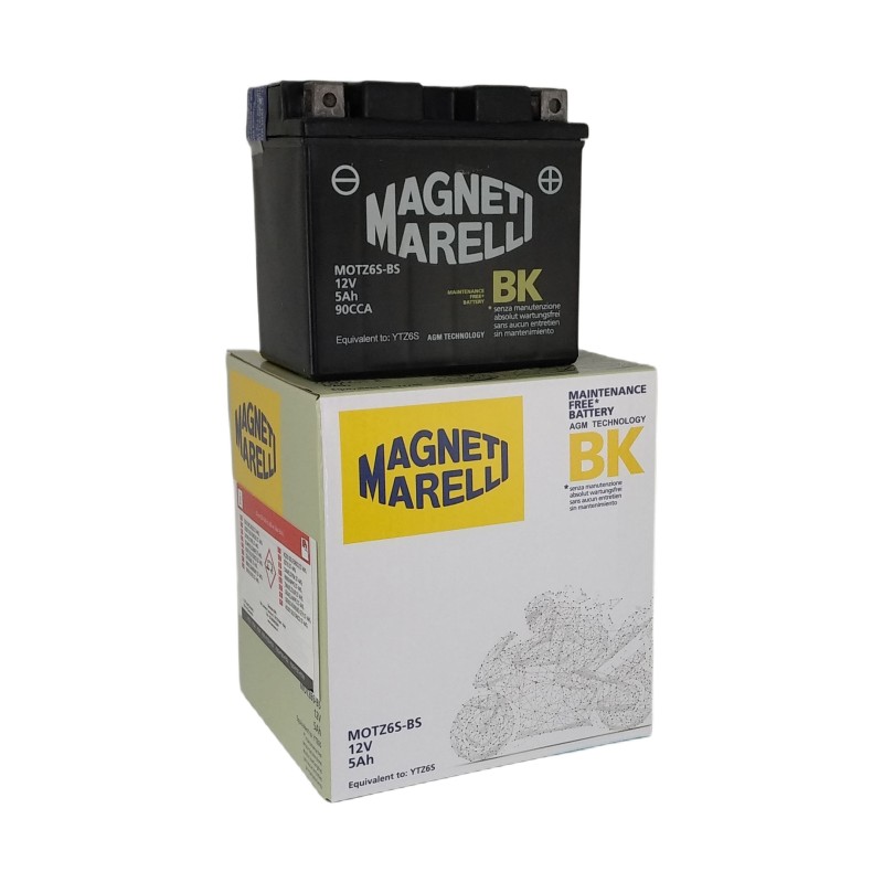 ΜΠΑΤΑΡΙΕΣ M.MARELLI YTZ6S-BS (MOTZ6S-BS)(6) (Χ/Ε) - (ΙΤΑ)