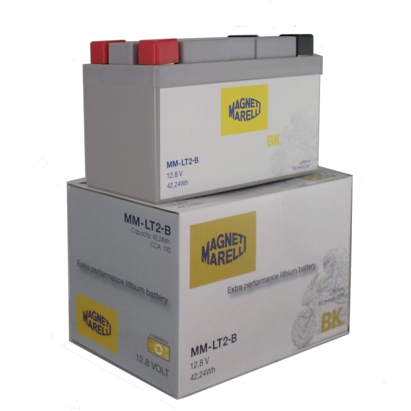 ΜΠΑΤΑΡΙΕΣ M.MARELLI ΛΙΘΙΟΥ MMLT2B (8) (Χ/Ε) - (ΙΤΑ)