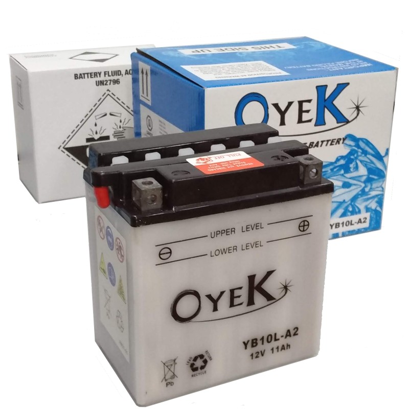 ΜΠΑΤΑΡΙΕΣ YB10L-A2 (12N10-3A) OyeK (4) - (ΤΑΙ)