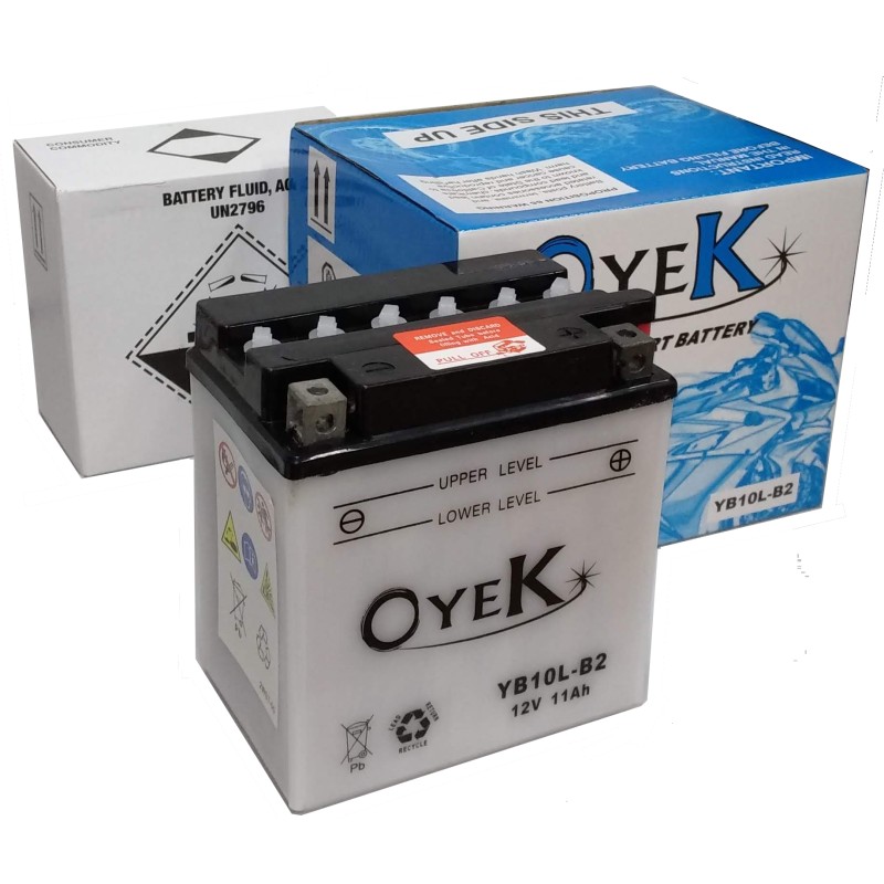 ΜΠΑΤΑΡΙΕΣ YB10L-B2 (12N10-3B) OyeK (4) - (ΤΑΙ)