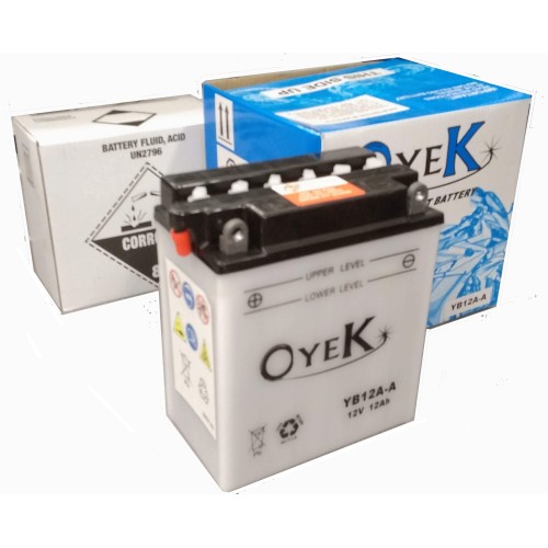 ΜΠΑΤΑΡΙΕΣ YB12A-A (12N12A-4A-1) OyeK (4) - (ΤΑΙ)