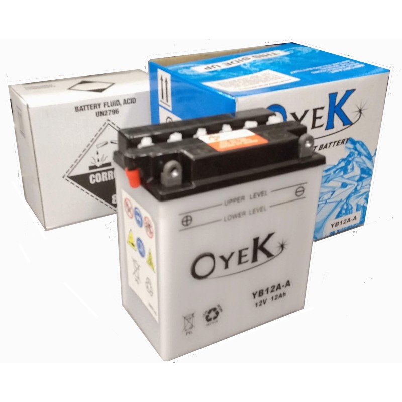 ΜΠΑΤΑΡΙΕΣ YB12A-A (12N12A-4A-1) OyeK (4) - (ΤΑΙ)