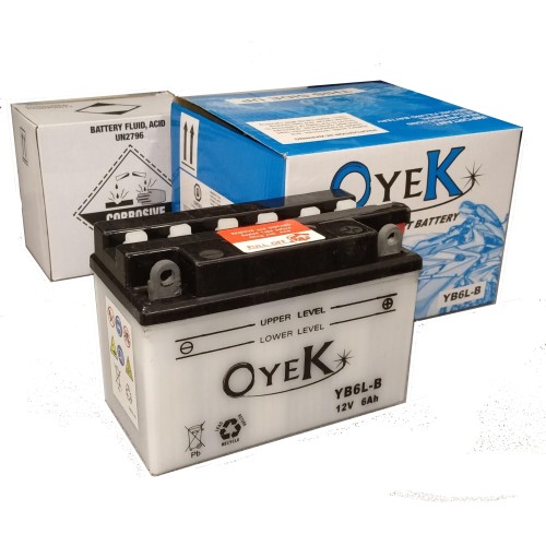 ΜΠΑΤΑΡΙΕΣ YB6L-B OyeK (6) - (ΤΑΙ)