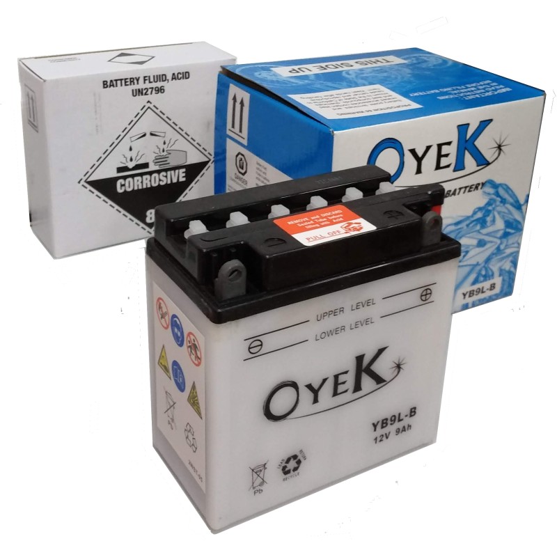 ΜΠΑΤΑΡΙΕΣ YB9L-Β OyeK (6) - (ΤΑΙ)