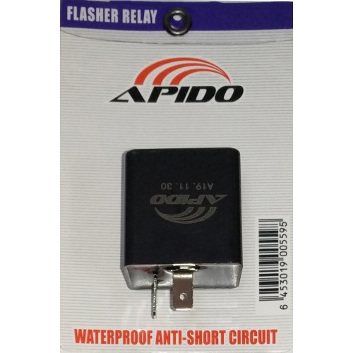 ΦΛΑΣΕΡ 12V (2 ΑΚΙΔΕΣ) ΑΔΙΑΒΡΟΧΑ APIDO - (ΤΑΙ)