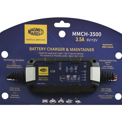 ΦΟΡΤΙΣΤΕΣ ΜΠΑΤΑΡΙΑΣ M.MARELLI 3.5A (MMCH-3500) - (ΙΤΑ)