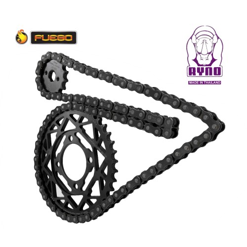 ΑΛΥΣ/ΝΑΖΑ ΠΑΠΙ HYOSUNG MIDAS 110 RYNO ΜΑΥΡΗ ΕΝΙΣΧ. ΑΛΥΣΙΔΑ - (ΤΛΝ)