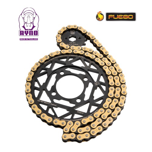 ΑΛΥΣ/ΝΑΖΑ ΠΑΠΙ MDN KRISS 125 EFI RYNO ΧΡΥΣΗ ΕΝΙΣΧ. ΑΛΥΣΙΔΑ - (ΤΛΝ)