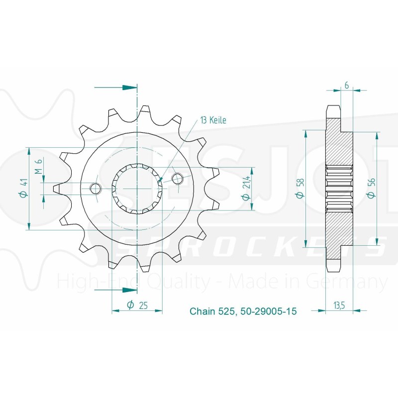ΓΡΑΝΑΖΙΑ ΚΙΝ 296-15 ESJOT (E29005) - (ΓΕΡ)
