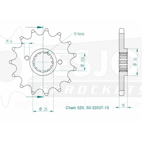 ΓΡΑΝΑΖΙΑ ΚΙΝ 308-15 ESJOT (E32037) - (ΓΕΡ)