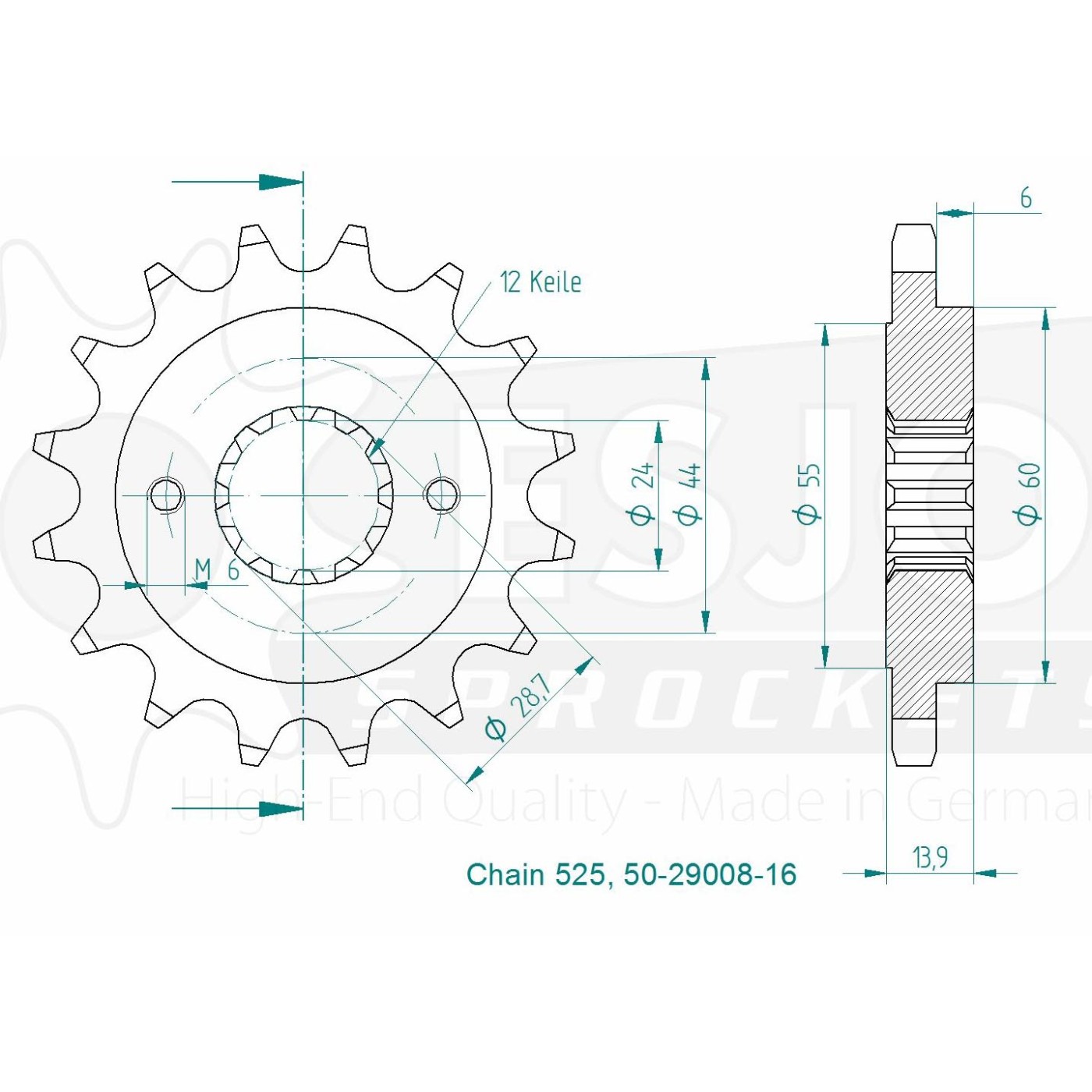 ΓΡΑΝΑΖΙΑ ΚΙΝ 314-16 ESJOT (E29008) - (ΓΕΡ)