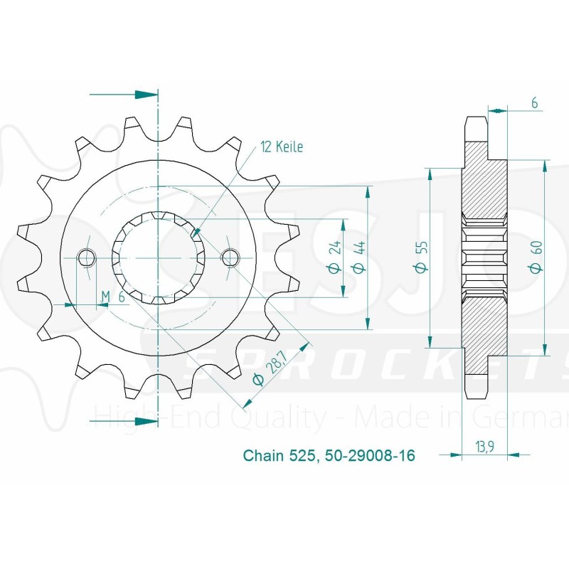 ΓΡΑΝΑΖΙΑ ΚΙΝ 314-16 ESJOT (E29008) - (ΓΕΡ)