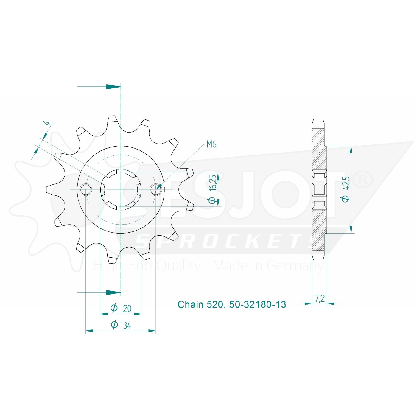 ΓΡΑΝΑΖΙΑ ΚΙΝ 50-32180-13 ESJOT (E32180) - (ΓΕΡ)