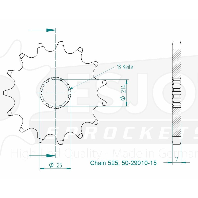 ΓΡΑΝΑΖΙΑ ΚΙΝ 520-15 ESJOT (E29010) - (ΓΕΡ)