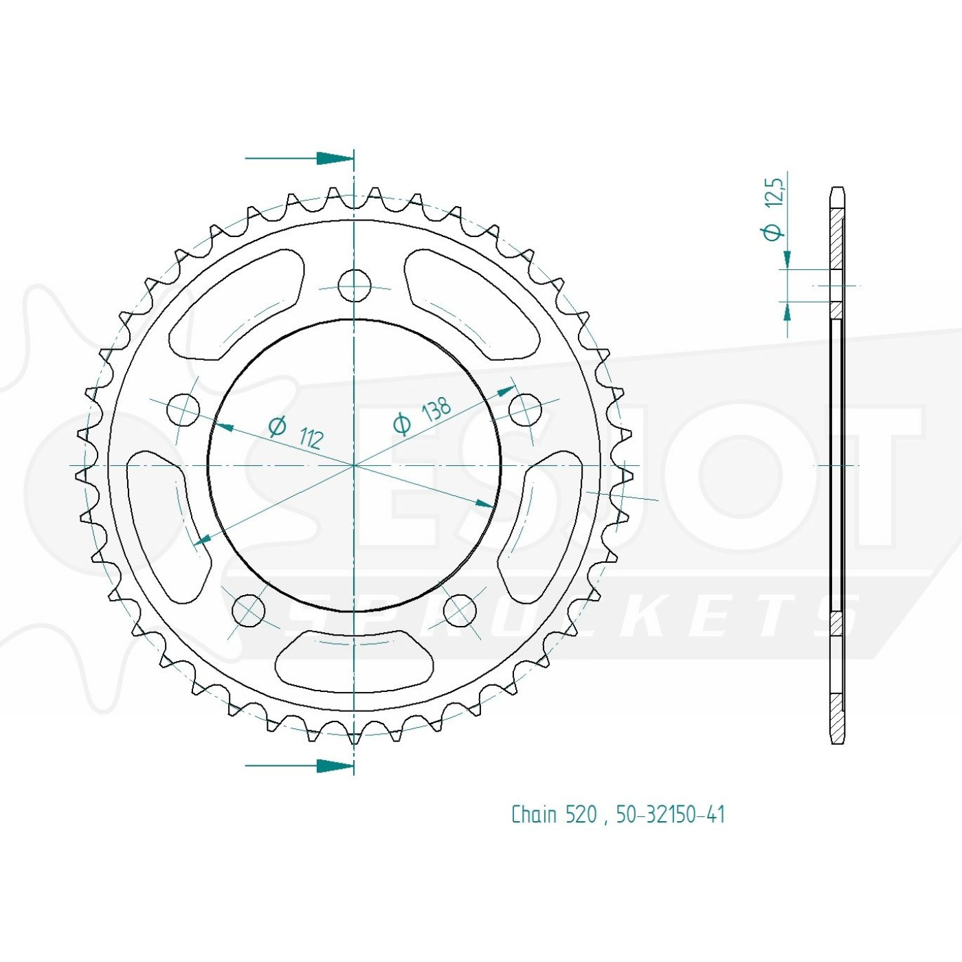 ΓΡΑΝΑΖΙΑ ΡΟΔ 1316-41 ESJOT (E32150) - (ΓΕΡ)