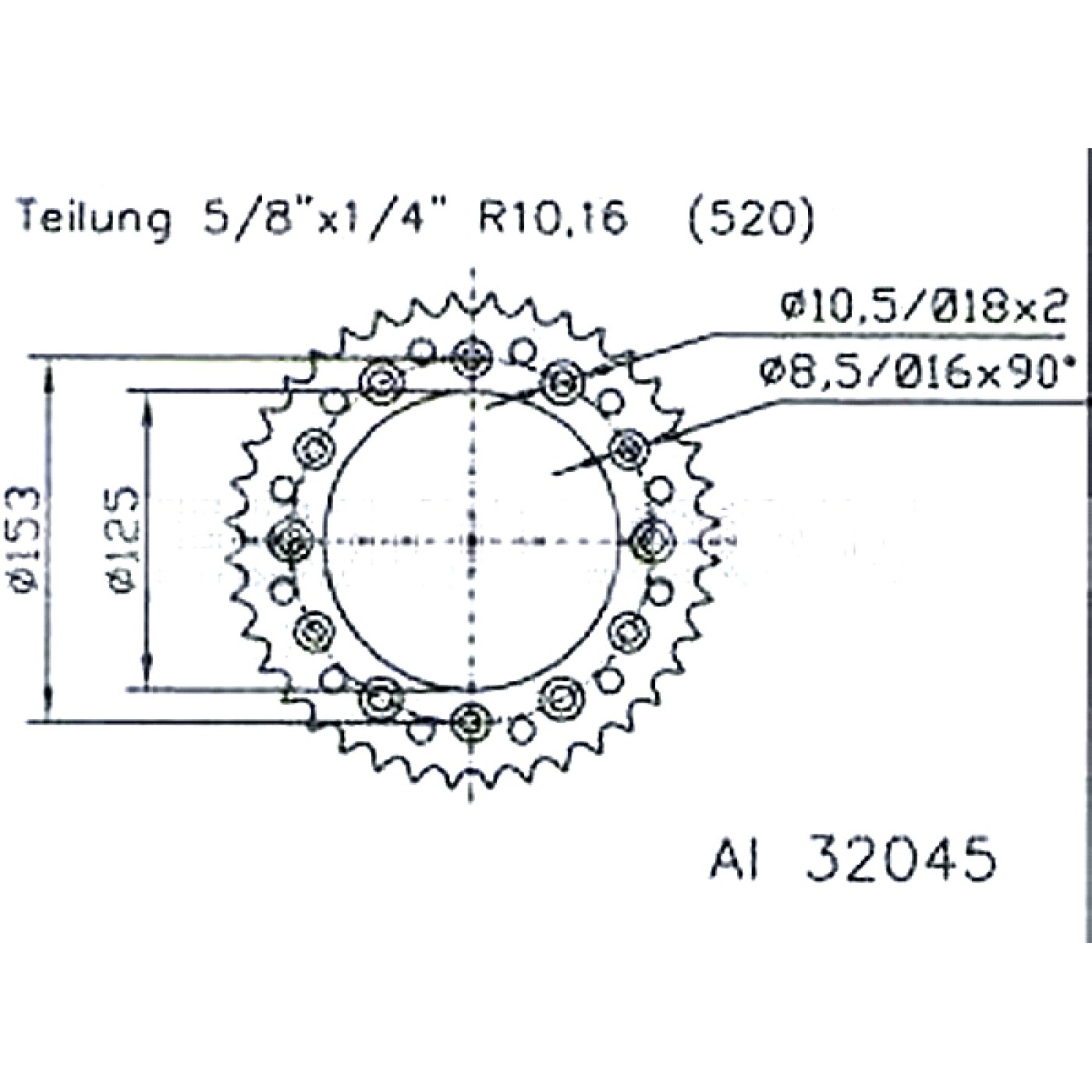 ΓΡΑΝΑΖΙΑ ΡΟΔ 210-40 ESJOT (E32045) - (ΓΕΡ)
