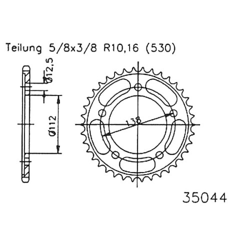 ΓΡΑΝΑΖΙΑ ΡΟΔ 302-42 ESJOT (E35044) - (ΓΕΡ)
