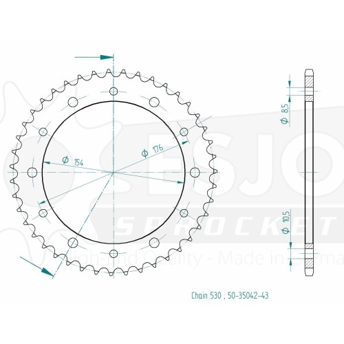 ΓΡΑΝΑΖΙΑ ΡΟΔ 343-43 ESJOT (E35042) - (ΓΕΡ)