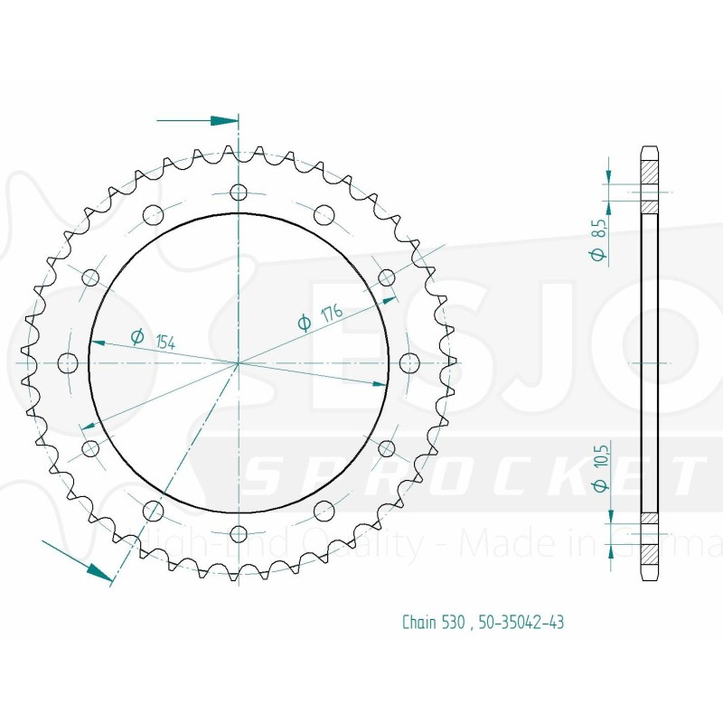 ΓΡΑΝΑΖΙΑ ΡΟΔ 343-43 ESJOT (E35042) - (ΓΕΡ)