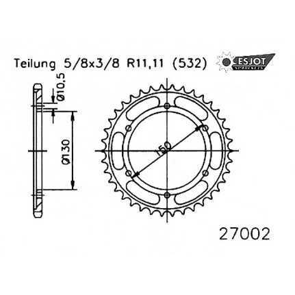 ΓΡΑΝΑΖΙΑ ΡΟΔ 866-43 ESJOT (E27002) - (ΓΕΡ)