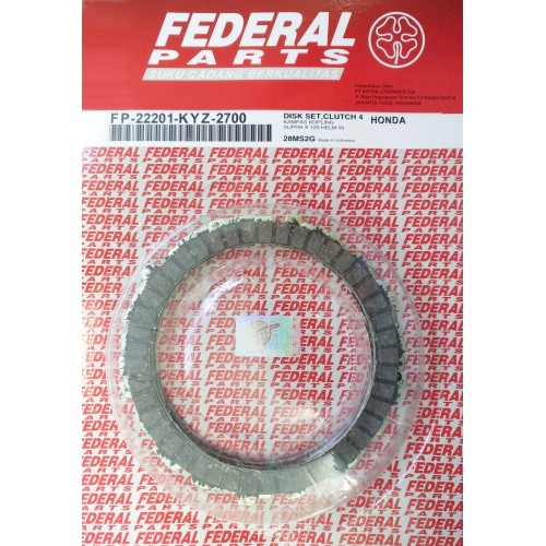 ΔΙΣΚΟΙ ΑΜΠΡΑΓΙΑΖ HND SUPRAX-125 HELM IN FEDERAL (KYZ) - (ΙΝΔ)
