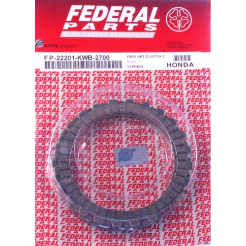 ΔΙΣΚΟΙ ΑΜΠΡΑΓΙΑΖ HND WAVE 110/GRAND-X110 FEDERAL (3) - (ΙΝΔ)