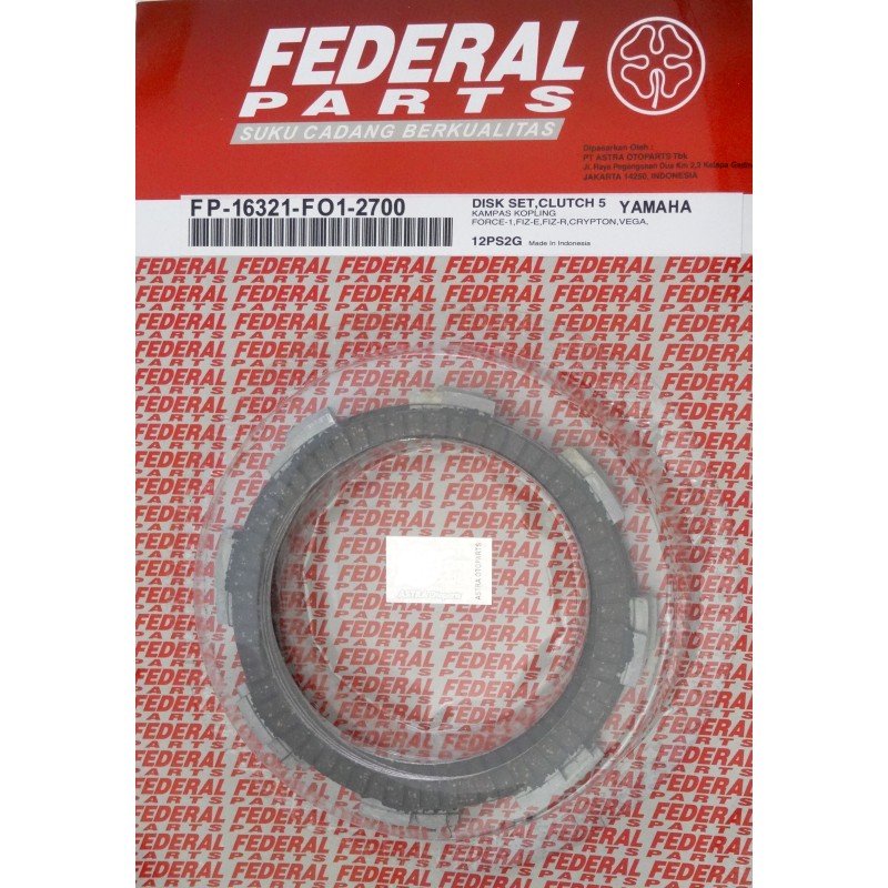 ΔΙΣΚΟΙ ΑΜΠΡΑΓΙΑΖ YMH CRYPTON-R 105 FEDERAL (F01) - (ΙΝΔ)