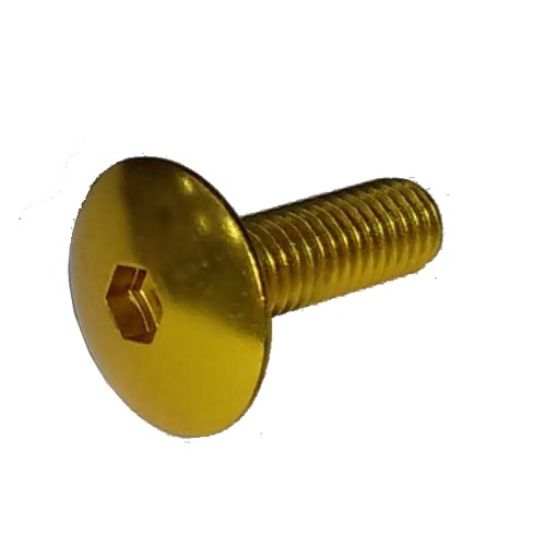 ΒΙΔΕΣ ΑΝΩΔΕΙΩΜΕΝΕΣ M6 ΦΑΡΔΥ ΚΕΦΑΛΙ 20mm ΧΡΥΣΕΣ - (ΤΑΙ)