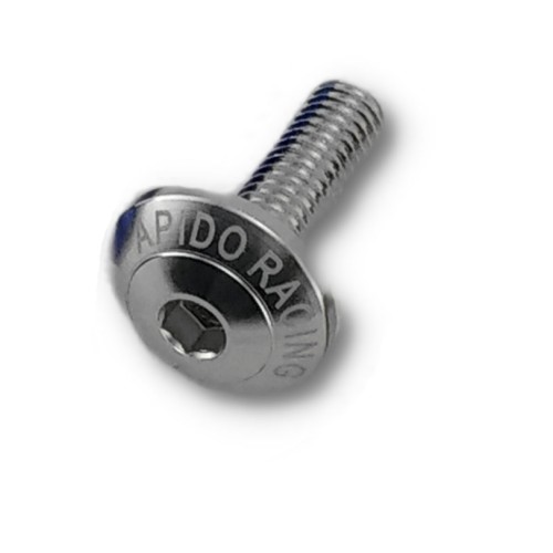 ΒΙΔΕΣ ΠΛΑΤΥΚΕΦΑΛΕΣ ΑΛΟΥΜ. APIDO Φ6 20mm ΑΣΗΜΙ (200) - (ΤΑΙ)