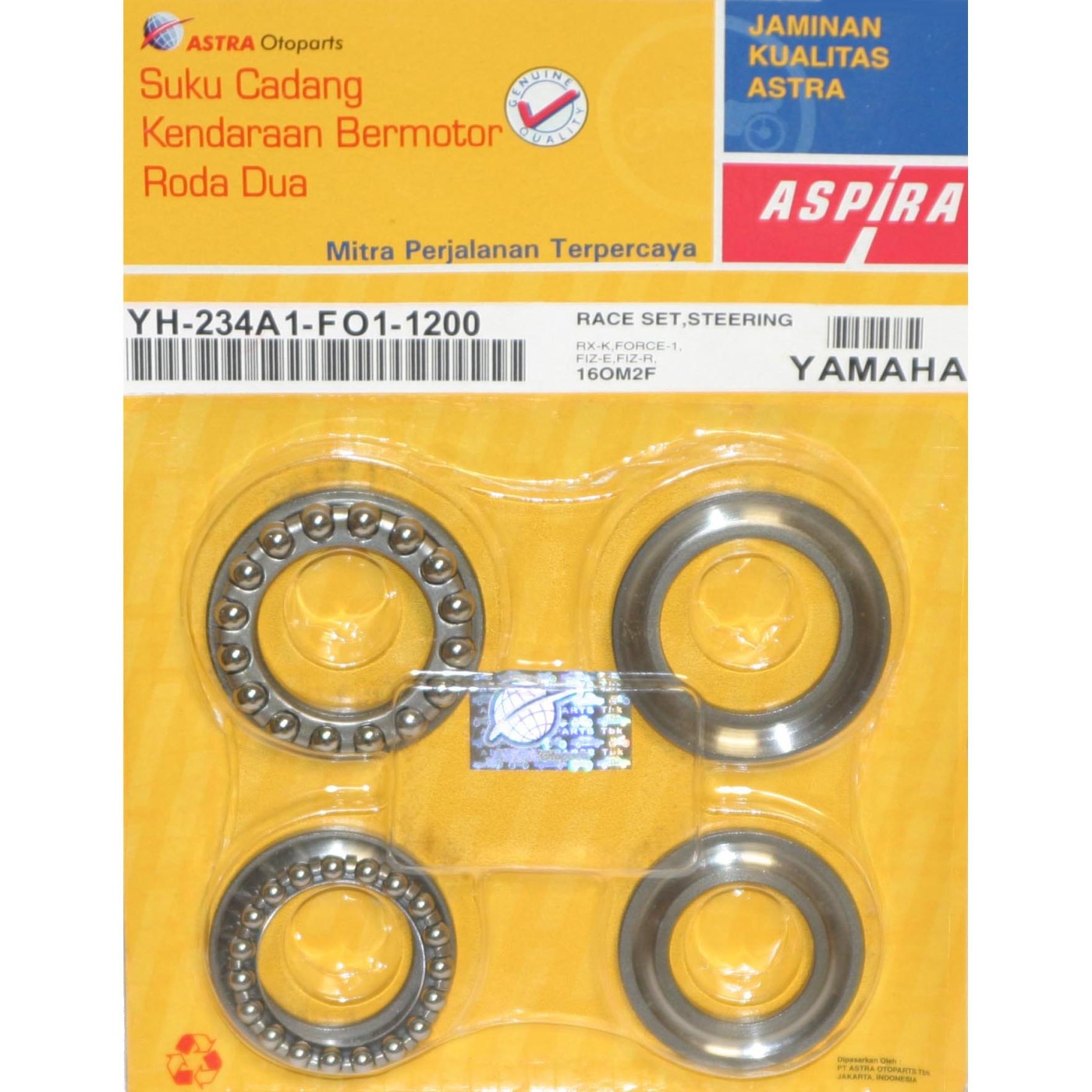 ΠΟΤΗΡΙΑ ΠΙΡΟΥΝΙΟΥ YMH CRYPTON-R 105/Χ-135/CRYPTON-S ΣΕΤ ASPIRA - (ΙΝΔ)