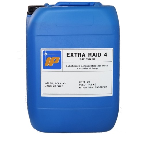 IP 4T 15W/50 EXTRA RAID ΗΜΙ-ΣΥΝΘ. ΜΠΙΤΟΝΙ 20L (R229331) - (ΙΤΑ)