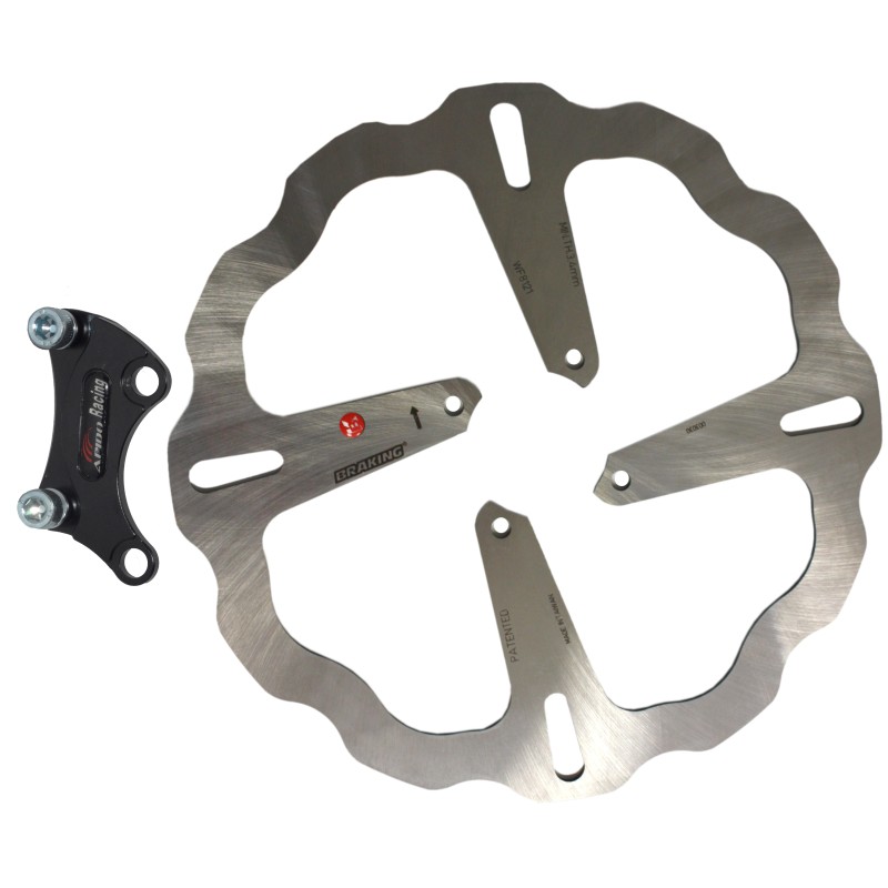ΔΙΣΚΟΠΛΑΚΕΣ + ΑΝΤ/ΡΑΣ BRAKING YMH CRYPTON-R 105 OVERSIZE 300 - (ΙΤΑ)