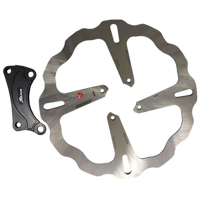ΔΙΣΚΟΠΛΑΚΕΣ + ΑΝΤ/ΡΑΣ BRAKING YMH CRYPTON-R 115 OVERSIZE 300 - (ΙΤΑ)