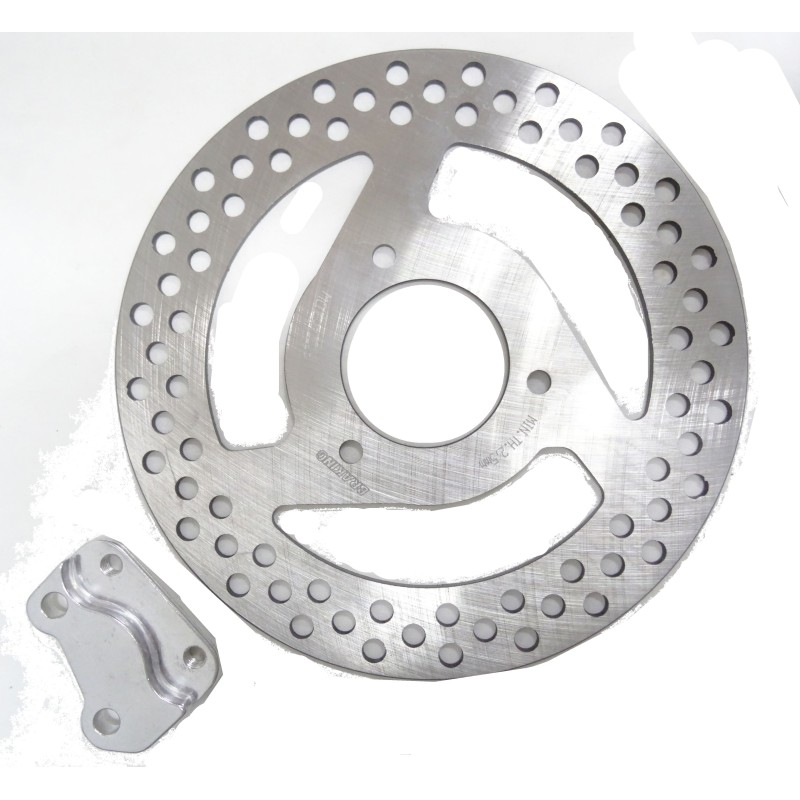 ΔΙΣΚΟΠΛΑΚΕΣ BRK APR SR 50, PIAG TYPHOON 50 1998- OVERSIZE 220 ΕΜΠΡ ΣΤΡΟΓΓ (AP11FI 220)(OKI31) - (ΙΤΑ)