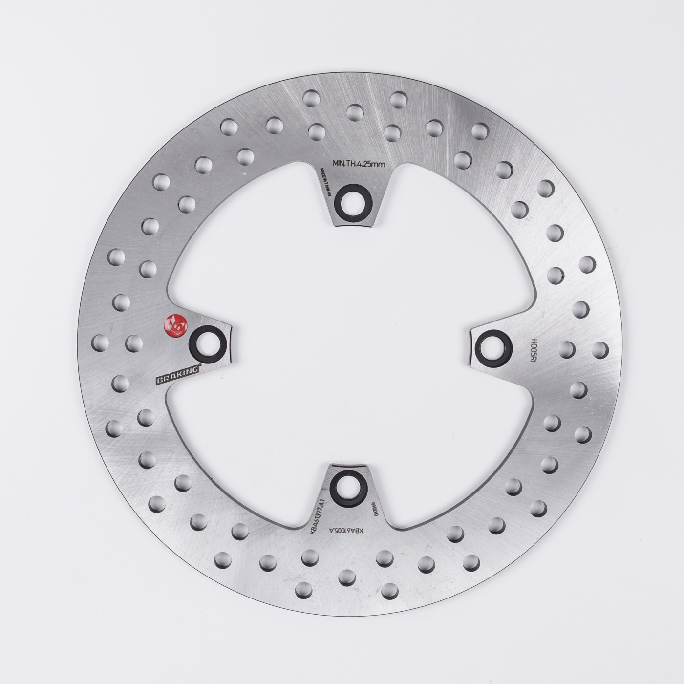 ΔΙΣΚΟΠΛΑΚΕΣ BRK HND XLV600/650 91-07 ΟΠΙΣΘ ΣΤΡΟΓΓ (HO05RI) - (ΙΤΑ)