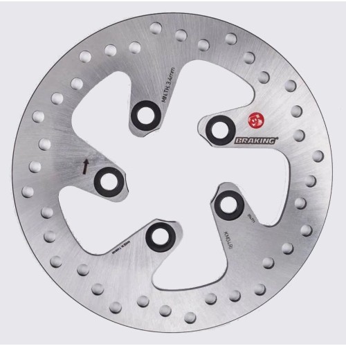 ΔΙΣΚΟΠΛΑΚΕΣ BRK KMC GRAND DINK 125/250 01-06 ΟΠΙΣΘ ΣΤΡΟΓ (KM04RΙ) - (ΙΤΑ)