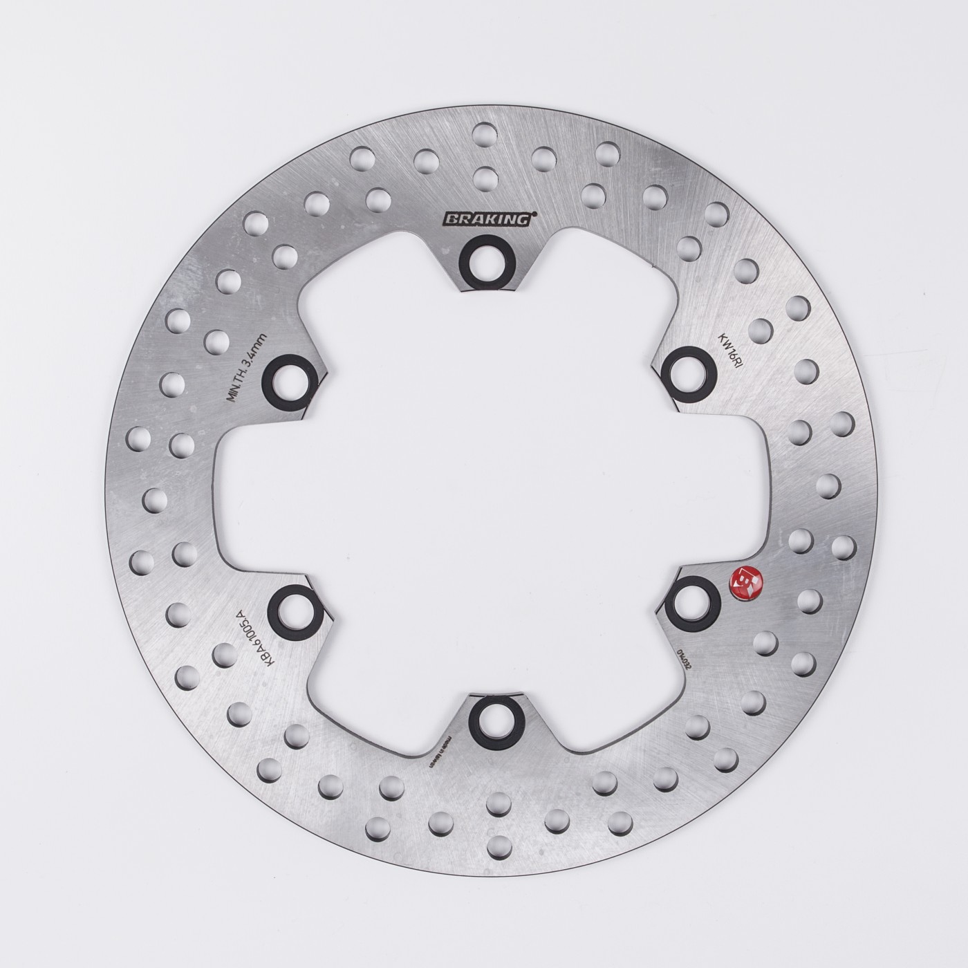 ΔΙΣΚΟΠΛΑΚΕΣ BRK KSK KLE 500, KLR 650 ΟΠΙΣΘ ΣΤΡΟΓΓ (KW16RI) - (ΙΤΑ)
