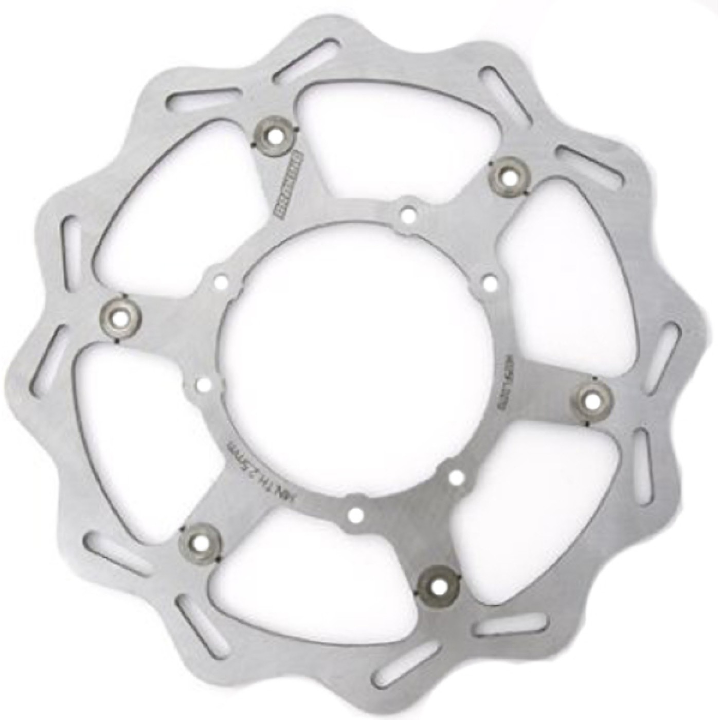 ΔΙΣΚΟΠΛΑΚΕΣ BRK KSK KX 125/250/450, KLX 450 06-08 OVERSIZE 270 ΕΜΠΡ ΜΑΡΓ (KW39FLOWD) - (ΙΤΑ)
