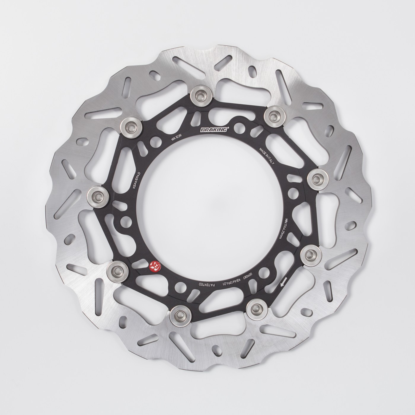 ΔΙΣΚΟΠΛΑΚΕΣ BRK KSK NINJA 250 R ΕΜΠΡ ΔΕΞ ΜΑΡΓ (WK103R) - (ΙΤΑ)