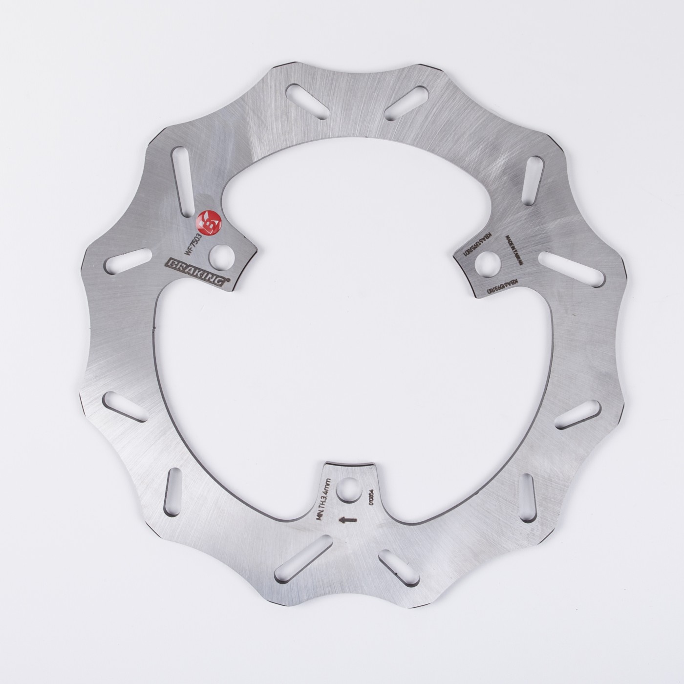 ΔΙΣΚΟΠΛΑΚΕΣ BRK KSK NINJA 250 R ΟΠΙΣΘ ΜΑΡΓ (WF7503) - (ΙΤΑ)