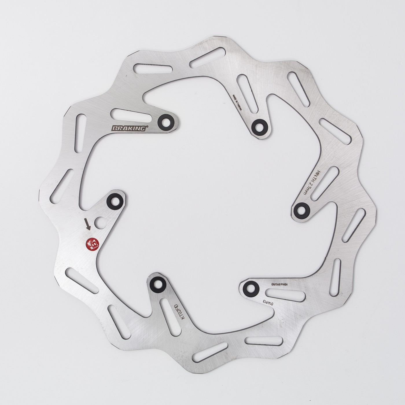 ΔΙΣΚΟΠΛΑΚΕΣ BRK KTM EXC 125/200 ΕΜΠΡ ΜΑΡΓ (KT02FID) - (ΙΤΑ)