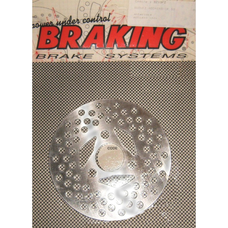ΔΙΣΚΟΠΛΑΚΕΣ BRK SZK ADDRESS 50/80/100 ΕΜΠΡ ΣΤΡΟΓΓ (SZ13FI) - (ΙΤΑ)