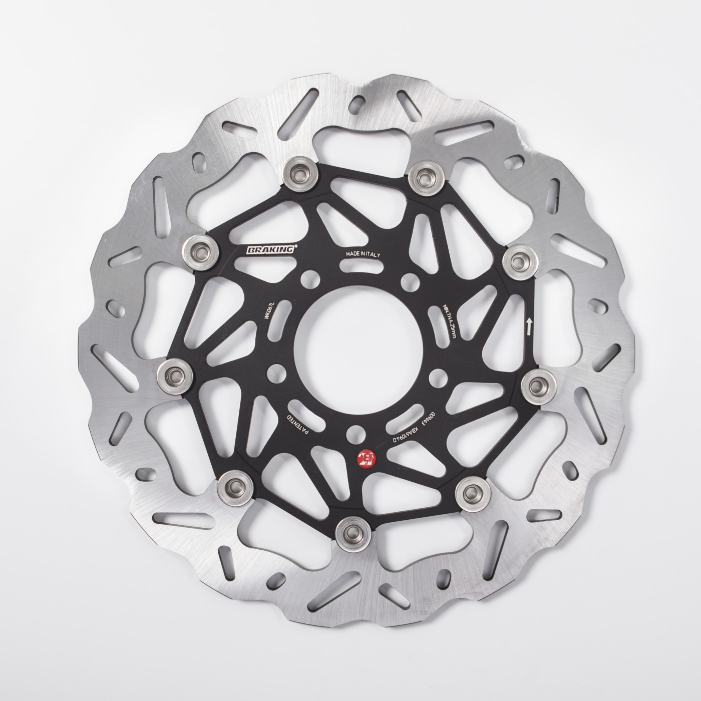ΔΙΣΚΟΠΛΑΚΕΣ BRK SZK GSX R 600/750/1000 04-05 ΕΜΠΡ ΑΡΙΣ ΜΑΡΓ (WK067L) - (ΙΤΑ)